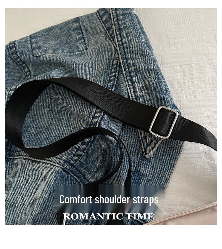 Women's Water-Repellent Nylon Crossbody Bag: Autumn/Winter Casual Solid Color Shoulder Bag
