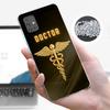 Medicine Nurse Doctor Cover Phone Case For Samsung Galaxy A12 A22 A32 A52 A72 A02S Phone Case Note 20 Ultra 10 S10 Plus A51 A71