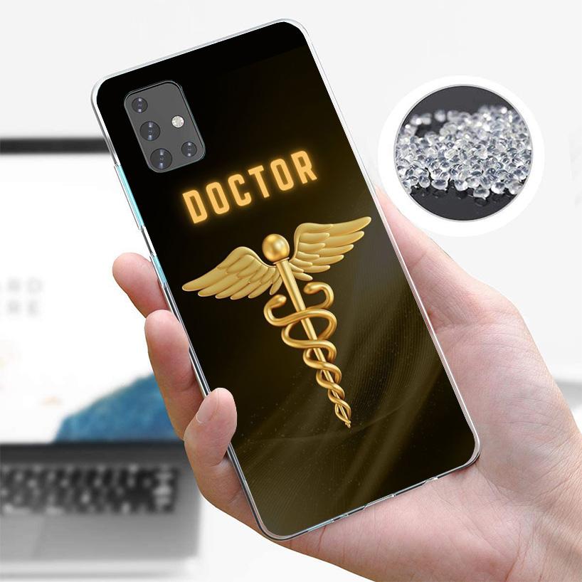 Medicine Nurse Doctor Cover Phone Case For Samsung Galaxy A12 A22 A32 A52 A72 A02S Phone Case Note 20 Ultra 10 S10 Plus A51 A71