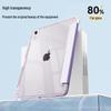 iPad 11 Acrylic Protective Case, 2025 Model: Tri-fold + Y-Type Design with Pen Slot, Anti-Bending Shell