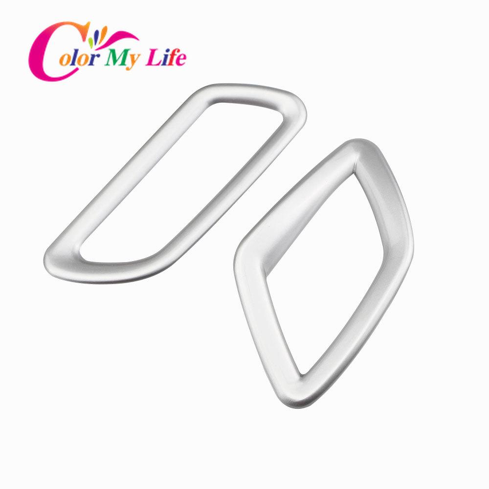 Color My Life Car Air Vent Outlet Trim for Jeep Renegade 2015- LHD Accessories Air Conditioning Vent Cover Sticker