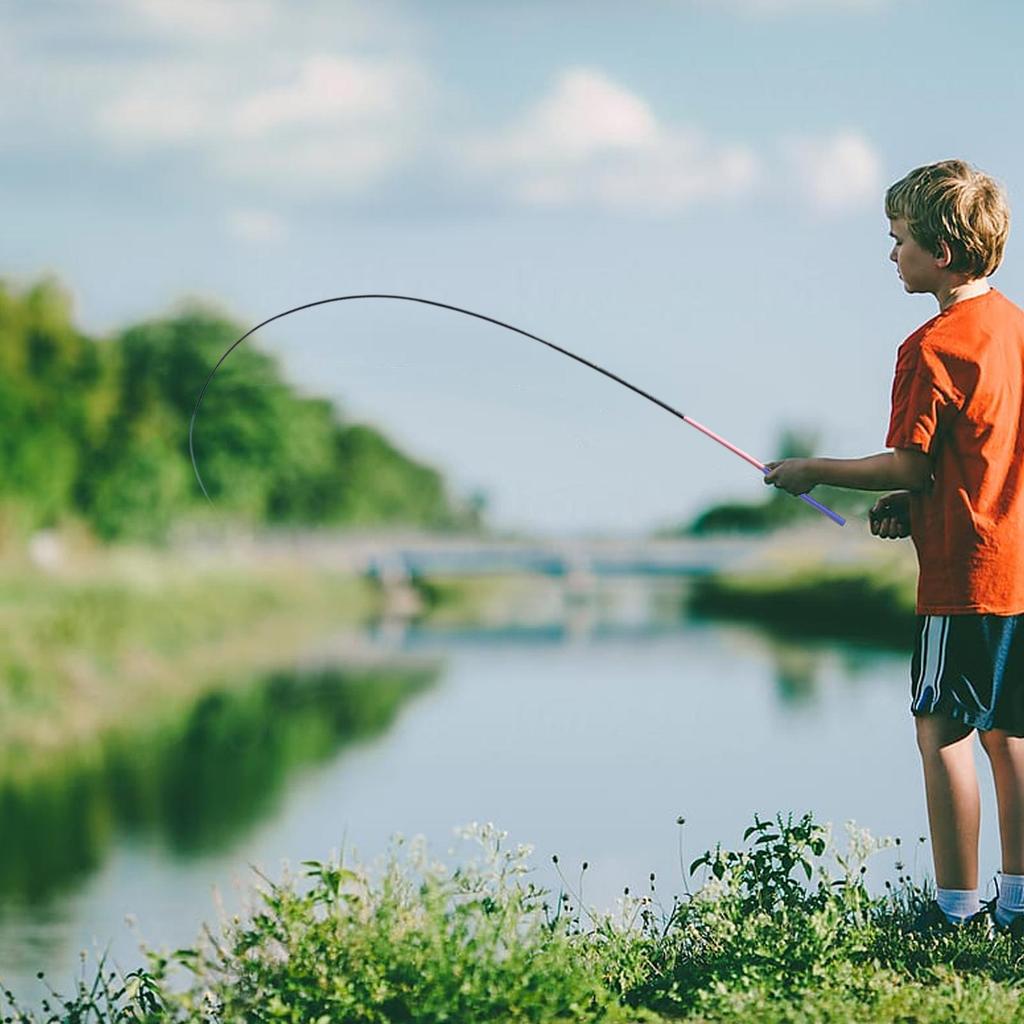 Compact and Durable Short Section Mini Fishing Rod Built-in Precision Ceramic Guide Ring System Reduce Frictional Heat Tool