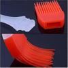 Kitchen Brush, High Temperature Resistant Silicone Pastry Brush Baking Brush For Baking Barbecue Cakes (red)