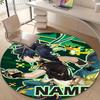 Personalized Genshin Impact Round Chair Office Rug - Perfect for Mat, Office Chair & More - Ideal Gift for Birthdays and Holidays