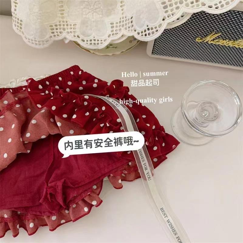 Summer Girls Colorful Polka Dot Spaghetti Strap Dress Baby Sleeveless Vest Skirt Fashionable
