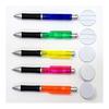 DIY Adhesive Plate Ballpoint Pen - Assorted Colors, 30 Pack (O-MTK61B-30) - Bulk Pack of Customizable Metallic Pens with Rubber Grip and Plate