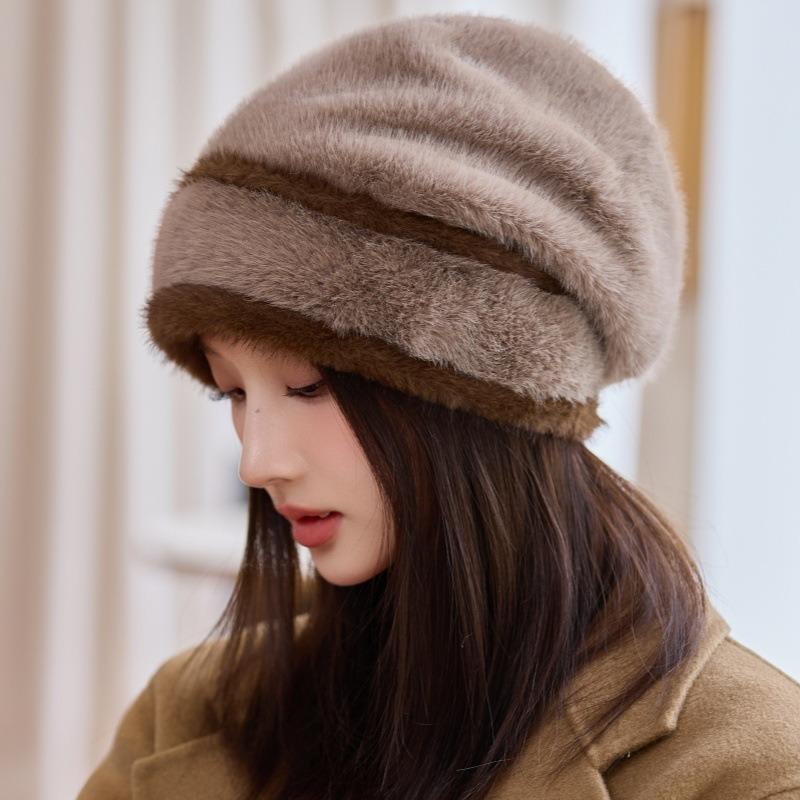 Women S Winter Slouchy Beanie Warm Ear Protection Fashionable Hat