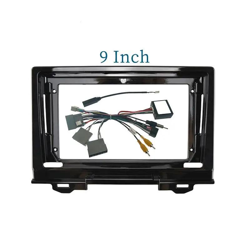 9 Inch 10 Inch Car Frame Fascia Adapter Canbus Box Decoder For Honda Vezel XRV HRV HR-V 2021+ Android Radio Dash Fitting Panel K