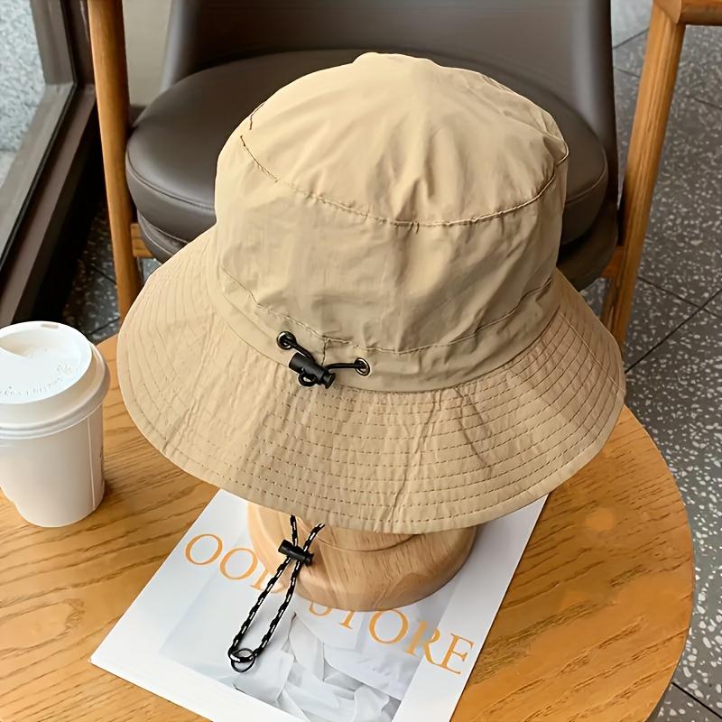 1pz Cappello da Pescatore da Viaggio per Esterno - Cappello a Secchiello Pieghevole Leggero Protezione Solare, Portatile e Riponibile Cappello per Escursionismo Stagione Unica per Campeggio, Spiaggia