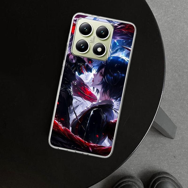 Ghoul Tokyo Touka Kirishima Phone Case Cover for Xiaomi Redmi Note 15 14 13 12 11 Pro Plus 14S 12S 11S 11T 11E 10S 10 Customized