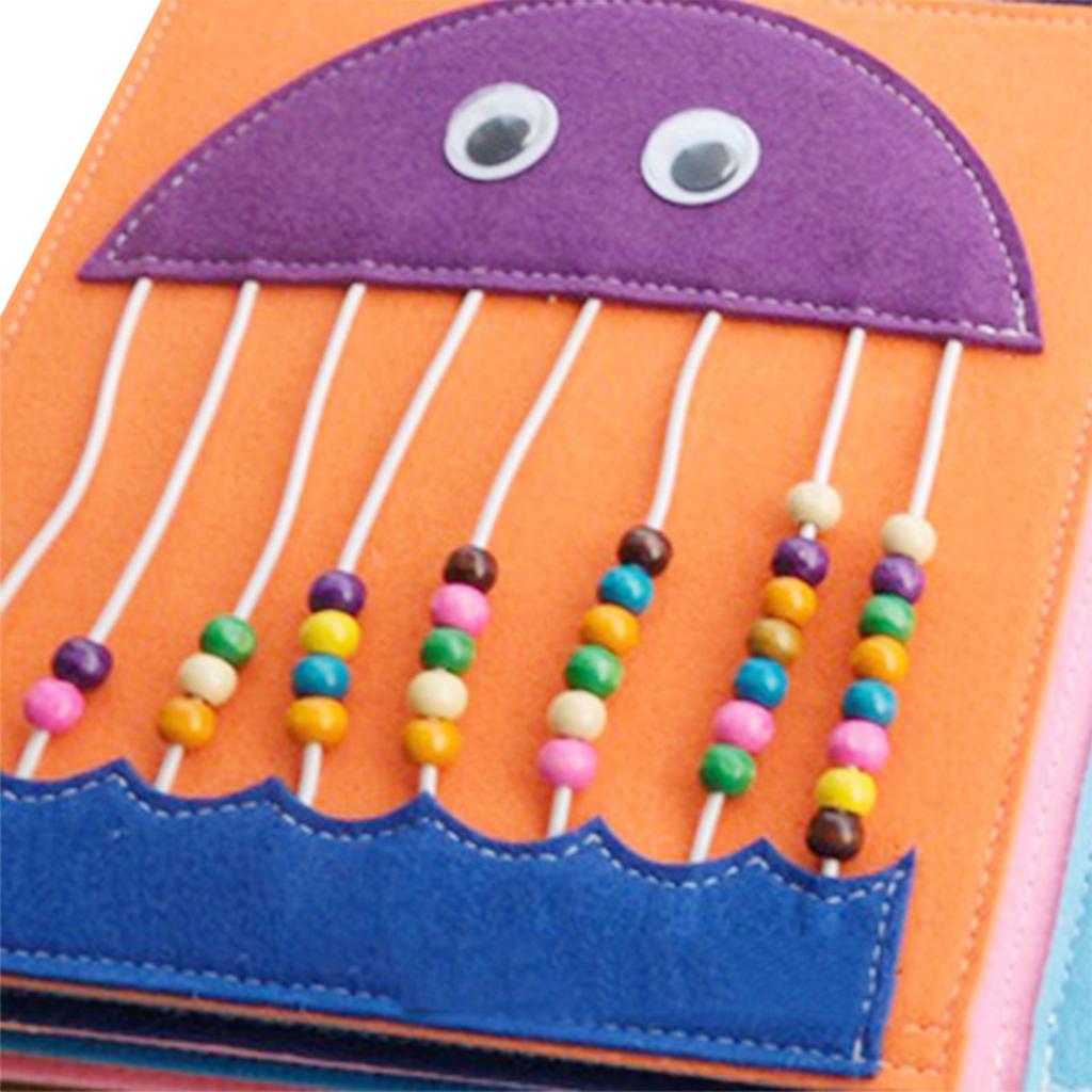 Book Quiet Book Early Education Enlightenment Baby Cloth Book Toy