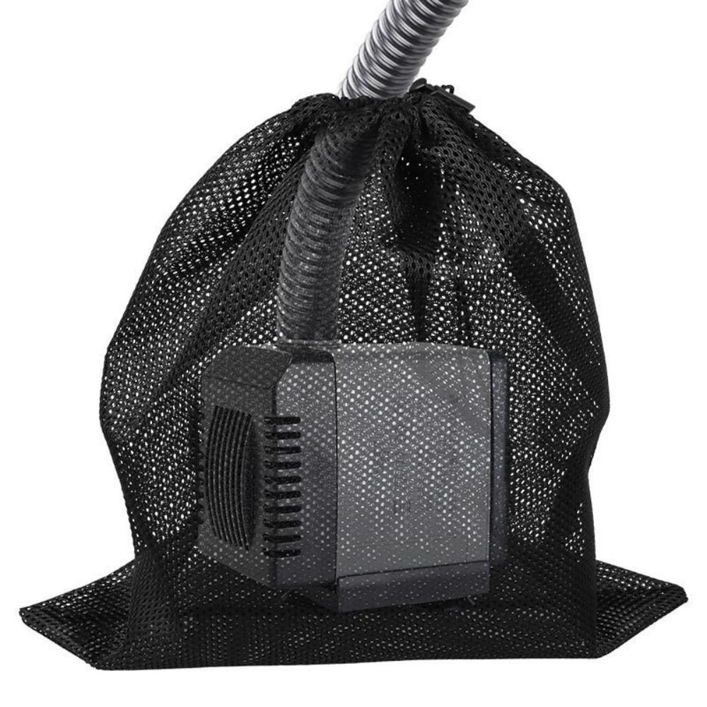 Drawstring Closure Pump Barrier Bag High Flow Pond Filter Bag  Aquarium Filtration