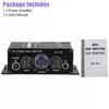 Mini Audio 2-Channel Stereo Power Amplifier Portable Sound Amplifier Aux Input Speaker Amp For Car And Home Ak270