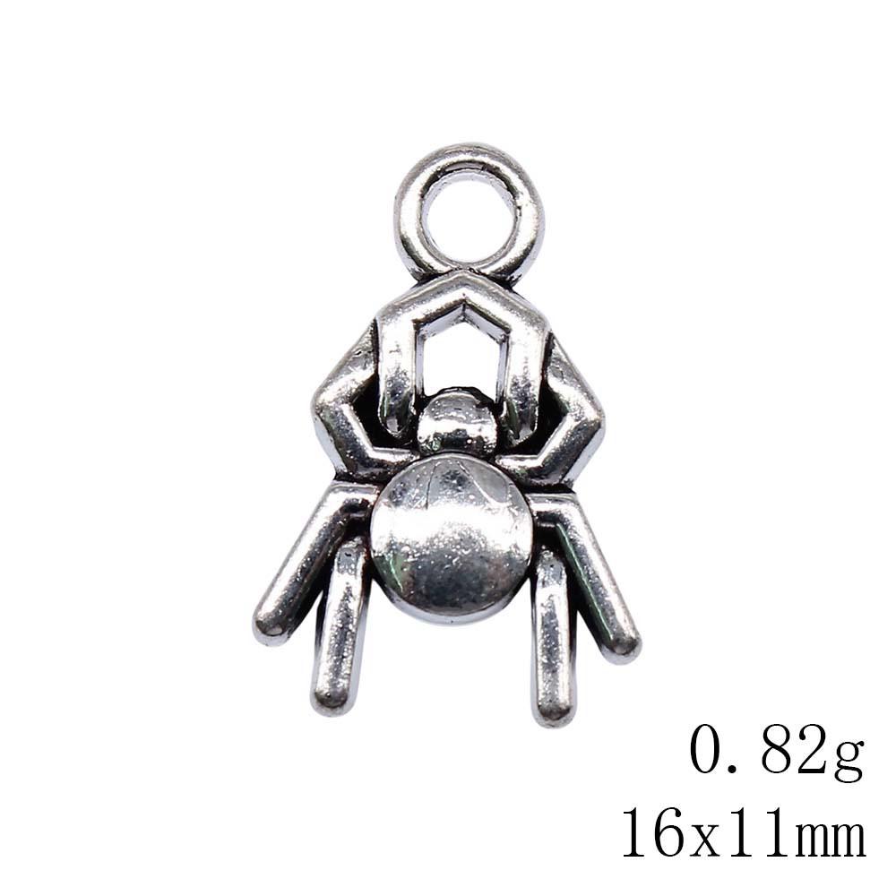 Valentýnský náramek s přívěsky Italský přívěsek s přívěsky pavouka a netopýra Publikum Mužský přívěsek