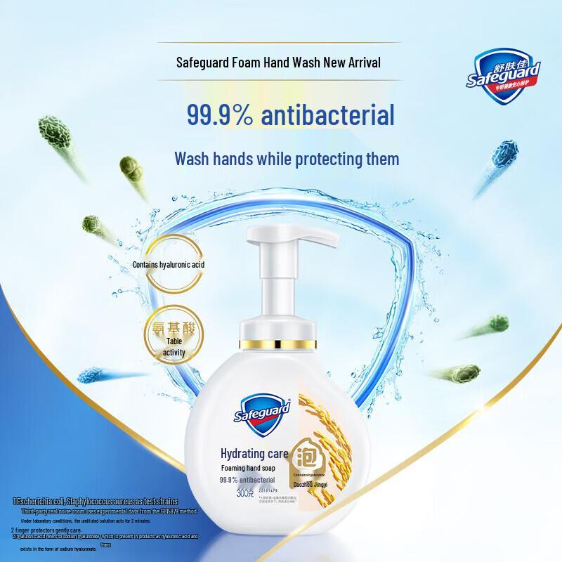 Safeguard Healthy Foam Antibacterial Hand Wash