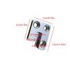 2Pcs Piano Slow Fall Hook Light Weight Aluminum Alloy Replacement Slow Down Hook for Simple Repair Easy to Use