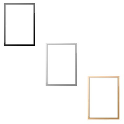 A3 A4 8.5x11 palců Magnetický fotorámeček Samolepicí Plakát Certifikát Umělecké dílo Magnetické rámečky na fotografie Nástěnná Domácí dekorace
