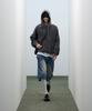 STANDARDERROR 87-Stan174 Heavy Washed Bermuda Denim Pants Deep Blue