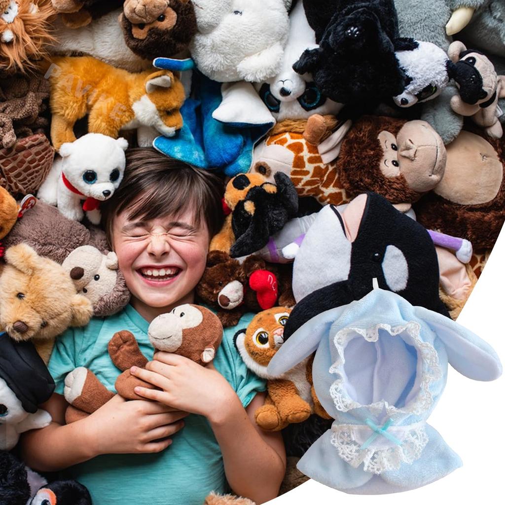 PAVIKE Plush 10cm Rabbit Cloak Oshi Plush Oshikatsu Cute Costume for Cotton Doll Clothes Clothes, Small, Shape, Style, Clothes, Goods, Dress-Up