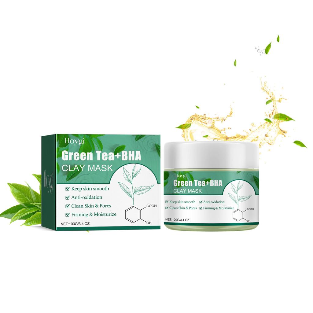 

Зволожуюча колекція Hoygi Green Tea Глибоко очищувальні зволожуючі засоби для догляду за шкірою для сяючої гладкої шкіри Green Tea Mud Mask