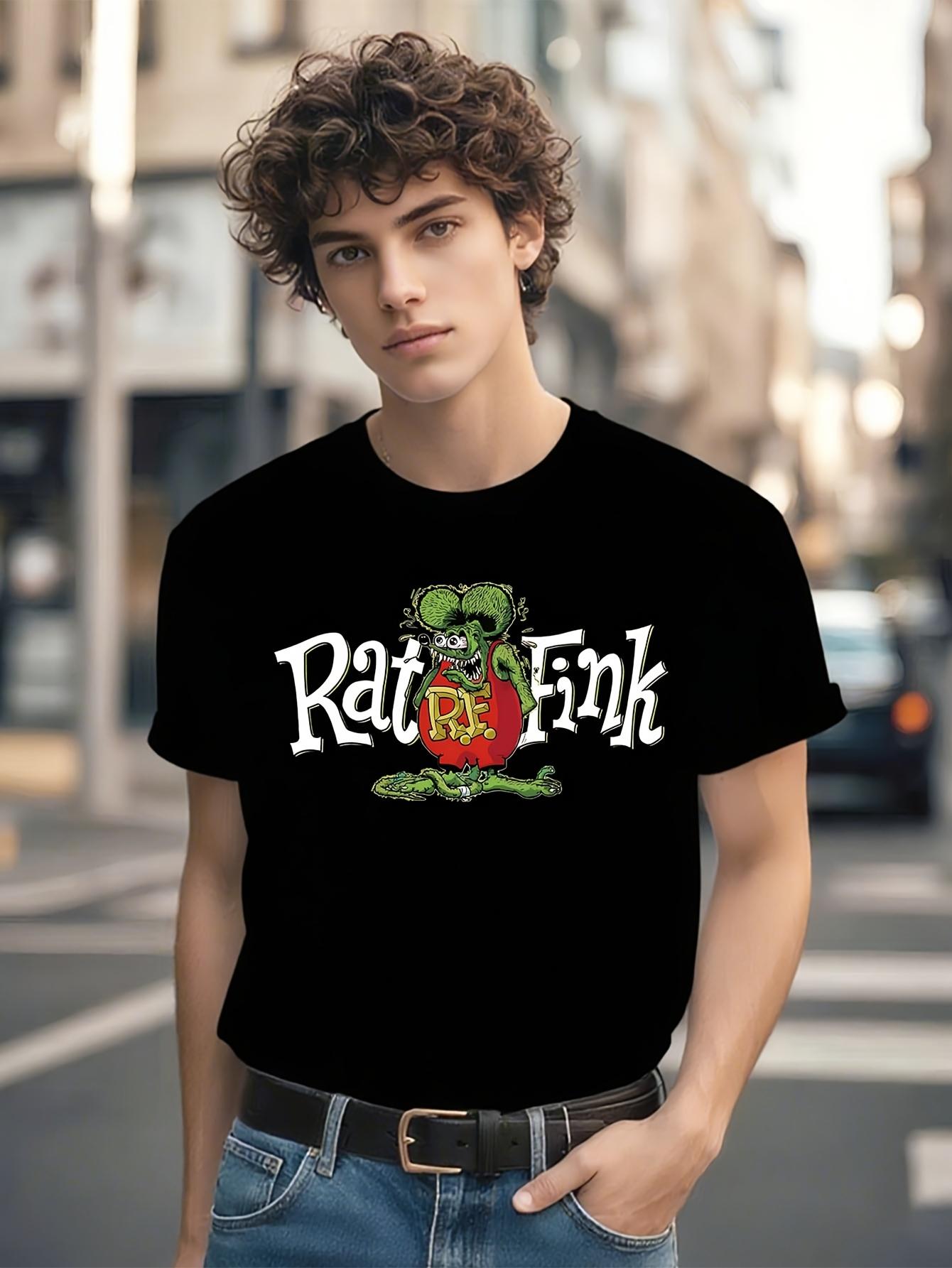 Rat Fink Graphic Tshirt Graphic Tshirt - Vintage Rat Movi... XL