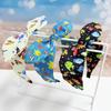 Non Slip Ocean Fish Print Headband with Cute Bow Perfect for Wide Hair Hoop Lovers