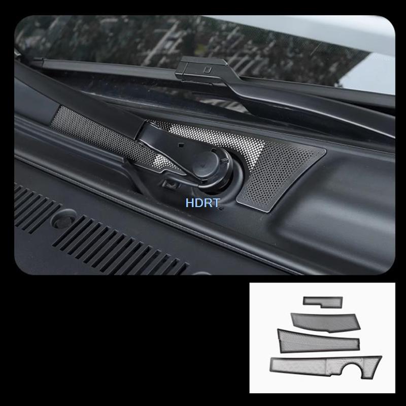 For Geely Galaxy E8 2024 + Car Styling Front Hood Speaker Air Outlet Horn Rear Seat Central Control Panel Vent Dust Proof Cover