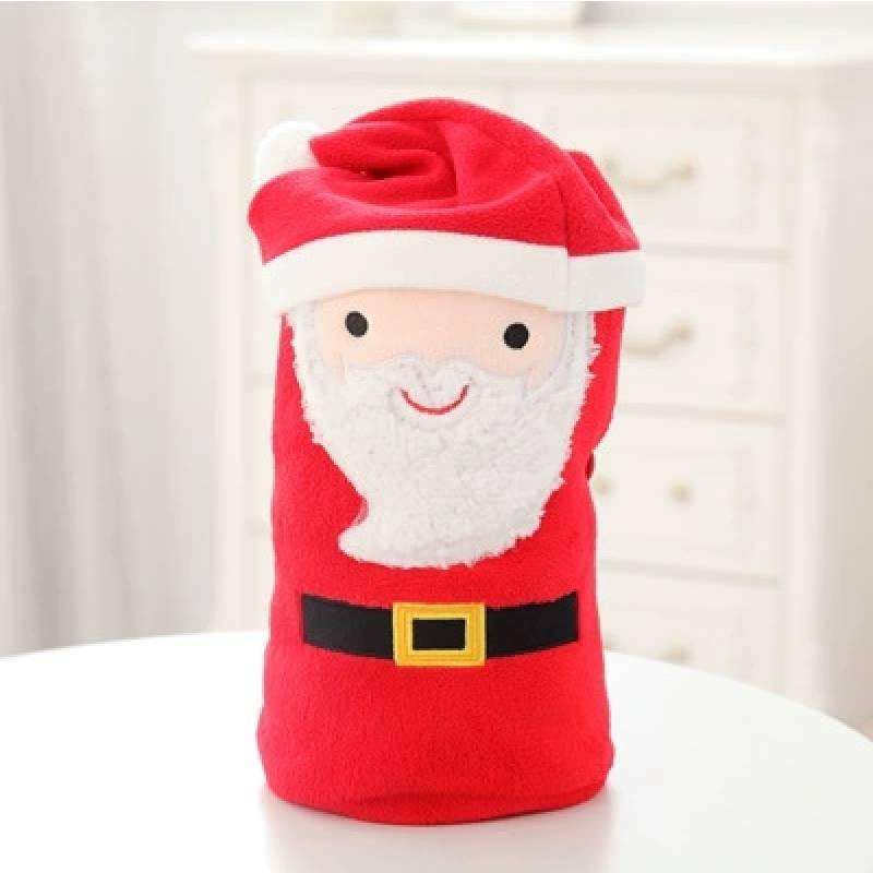 Snowman Plush Throw Blanket For Kids With Lightweight Fiber For Spring And Autumn Use