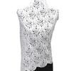 Water-Soluble Milk Silk Lace Circle Hollow Embroidery Dress Sub-Clothing Decorative Embroidery Lace Diy Fabric Full