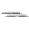 Wheel Alignment Tool, 2-Pack Toe Alignment Toe Plates, Stainless Steel Wheel Alignment Tool Plate, Toe Angle Accurate Measurement, Includes 2