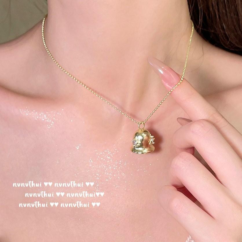 Кружевные шестиугольные серьги-звезды со сверкающими камнями, винтажные, покрытые 18-каратным золотом, изогнутые, матовые, колокольчик, циркониевая цепочка, кольцо