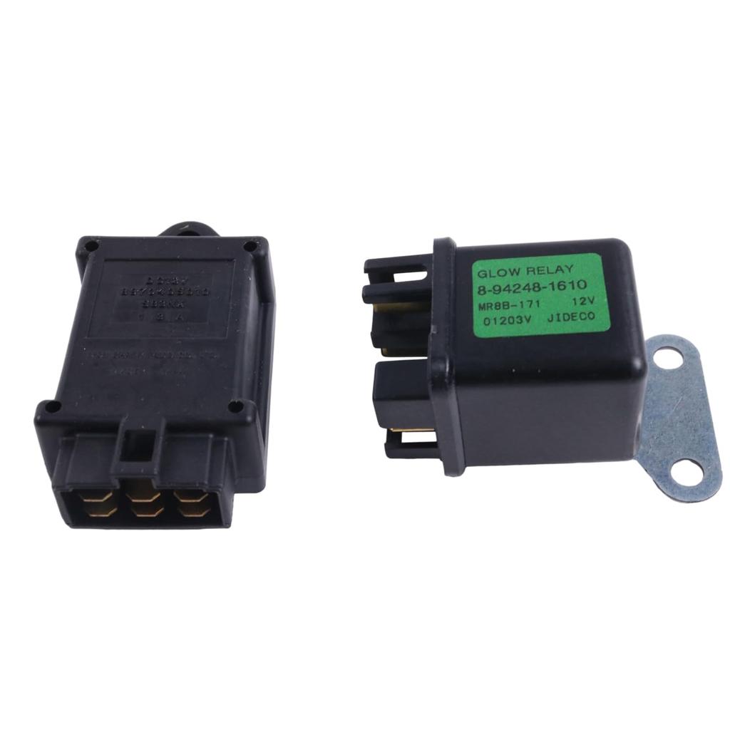 JZGRDN Glow Plug Relay & Controller Kit for 16415-65600 16415-65660 16415-65662 Kubota D902 D905 L3710