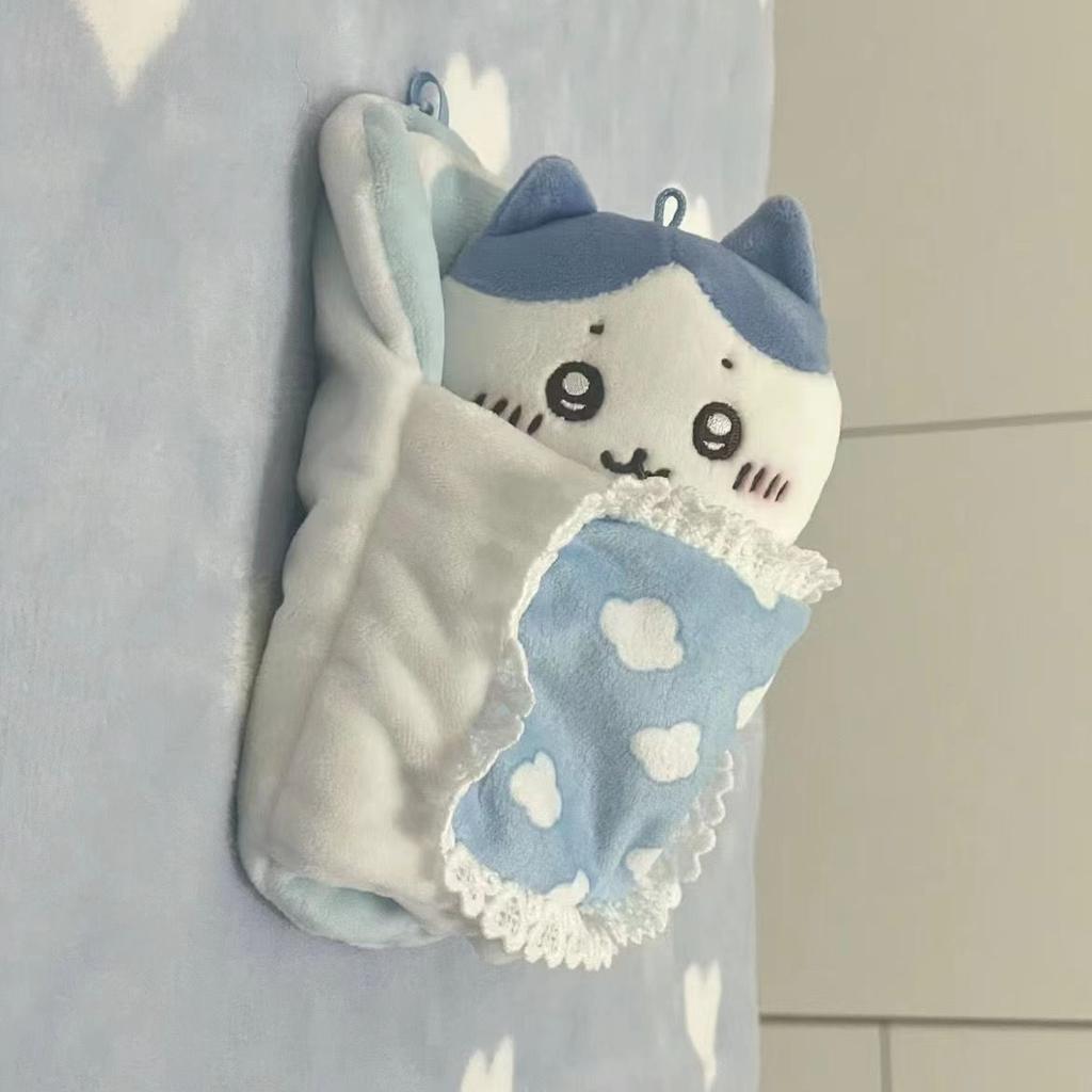 Süßer Schlafsack Chiikawa Baby-Schlafsack Baumwoll-Plüschtier Chiikawa Plüsch-Schlüsselanhänger Taschenanhänger Dekoratives Plüschtier Geschenk