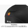 Komine HK-172 FL Motorcycle Composite FRP Jet Helmet, Matte Metal Blue, XL