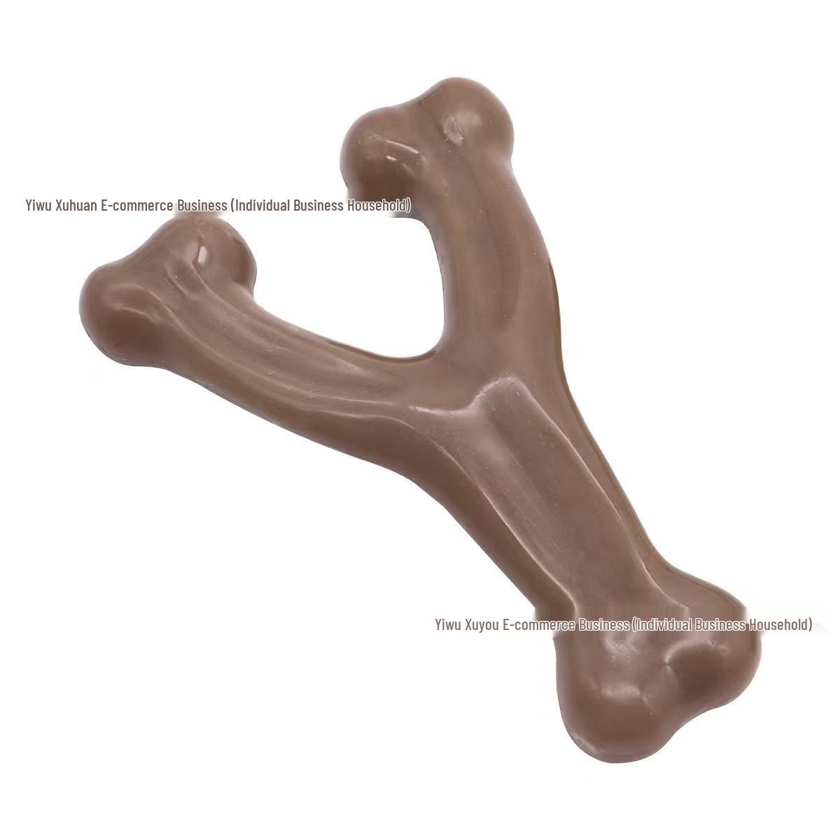 Durable Dog Chew Toy: Teething Stick for Aggressive Chewers темно-коричневого