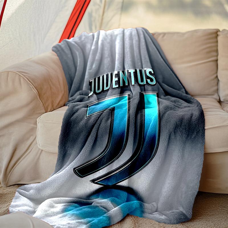 1 Stück Juventus Fußballclub Decke, Super Kuschelige Bedruckte Heimdecke, Ganzjahreswärme