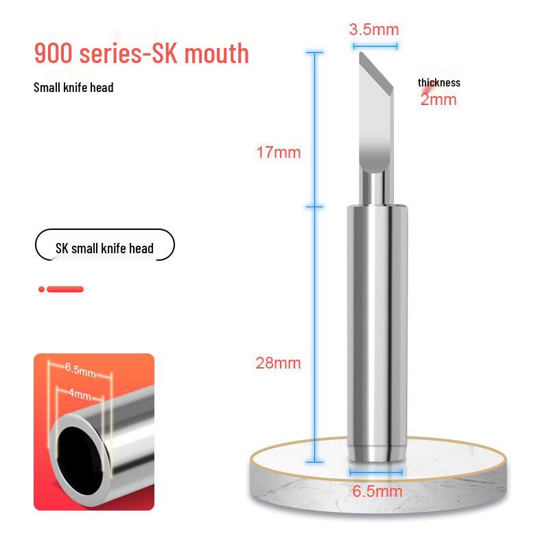 900 High Temp 400°C Soldering Iron Tip for 936 Station - Internal Heat, Constant Temp, K Horseshoe Tip