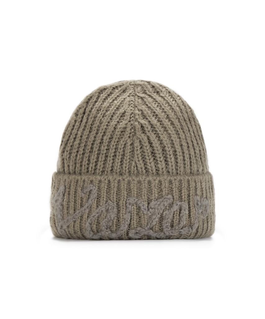 Bajal Handle Logo Beanie Khaki