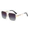 Men Stylish Metal Sunglasses Summer Sun Outdoor Uv Protection Driving Fishing