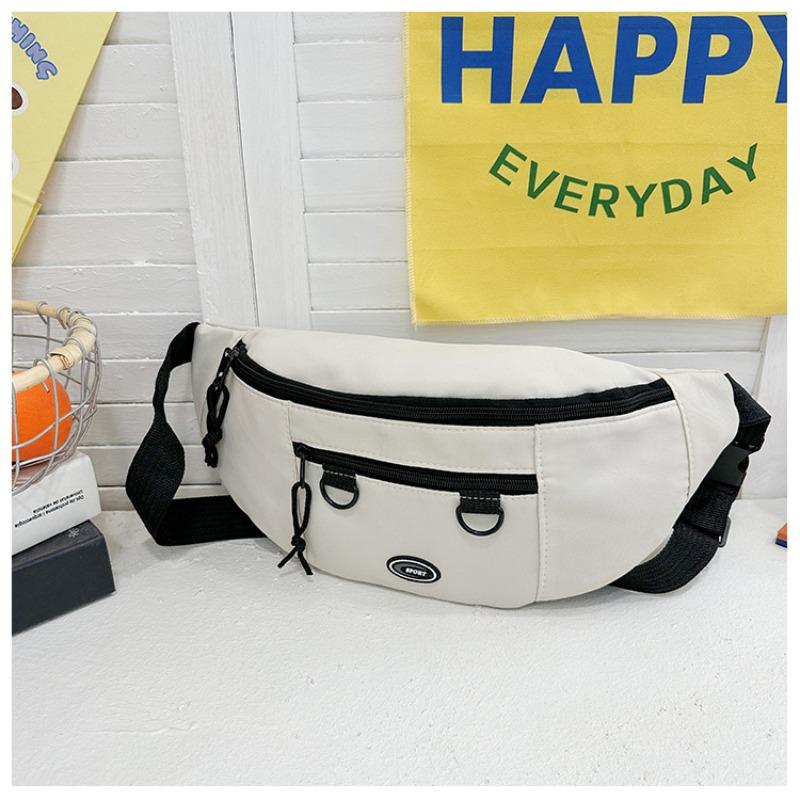 Summer New Stylish Casual Bag Shoulder Crossbody Bag Korean Chest Bag Waist Bag Women белый 1373₽