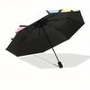 Casual Pochacco Automatic Opening and Closing Cartoon Umbrella, Lightweight 3-Fold, With Cute Cartoon Characters, Suitable for Home, Outdoor and Daily