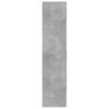 Highboard Concrete Grey 70 x 42.5 x 185 cm Particleboard