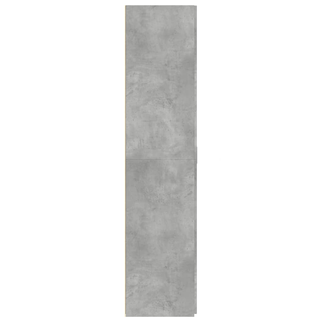 Highboard Concrete Grey 70 x 42.5 x 185 cm Particleboard