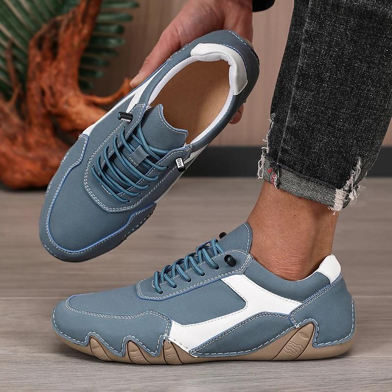 Fashion Women's Lace Up Flat Sports Shoes Comfortable Casual Fashionable Casual Shoes 2025 Men's Simple White Walking Shoes Size 36 48