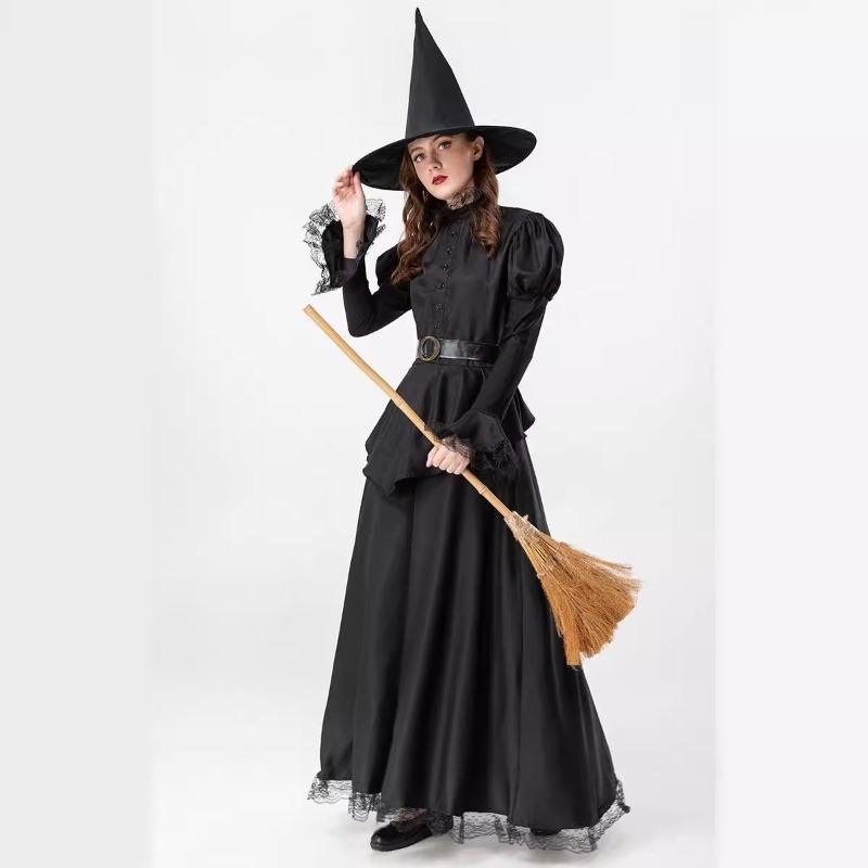 Halloween black devil costume witch costume vampire costume party costume