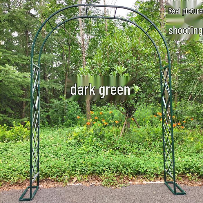 Junran European Style Courtyard Trellis for Climbing Plants and Roses