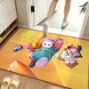 Game F-Fall G-Guys Floor Mat Soft Flannel Floor Mat  Suitable for Entryways, Living Rooms, Bedrooms, and Bathrooms