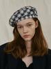 Poejidam [La Valse] Tweed Beret_Black Check