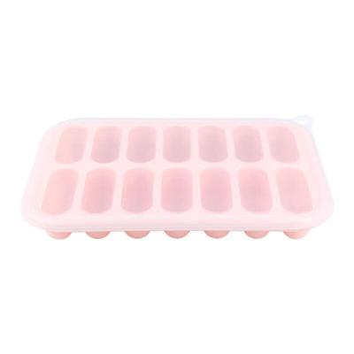 ZISIZ Silicone Ice Cube and Popsicle Mold Set