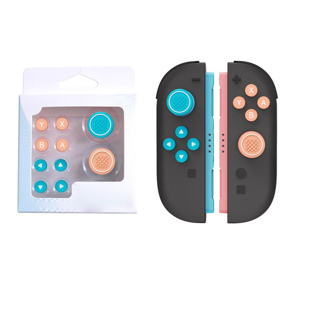 

Joystick Cap & Button Stickers Keys Sticker Button Sticker Covers Controller Thumb Grip Joystick Caps for Switch 2 Accessories